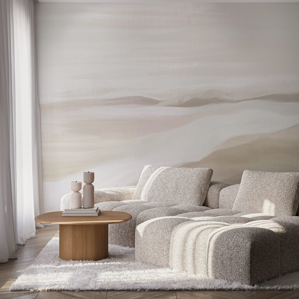 Pictură a unui peisaj deșertic