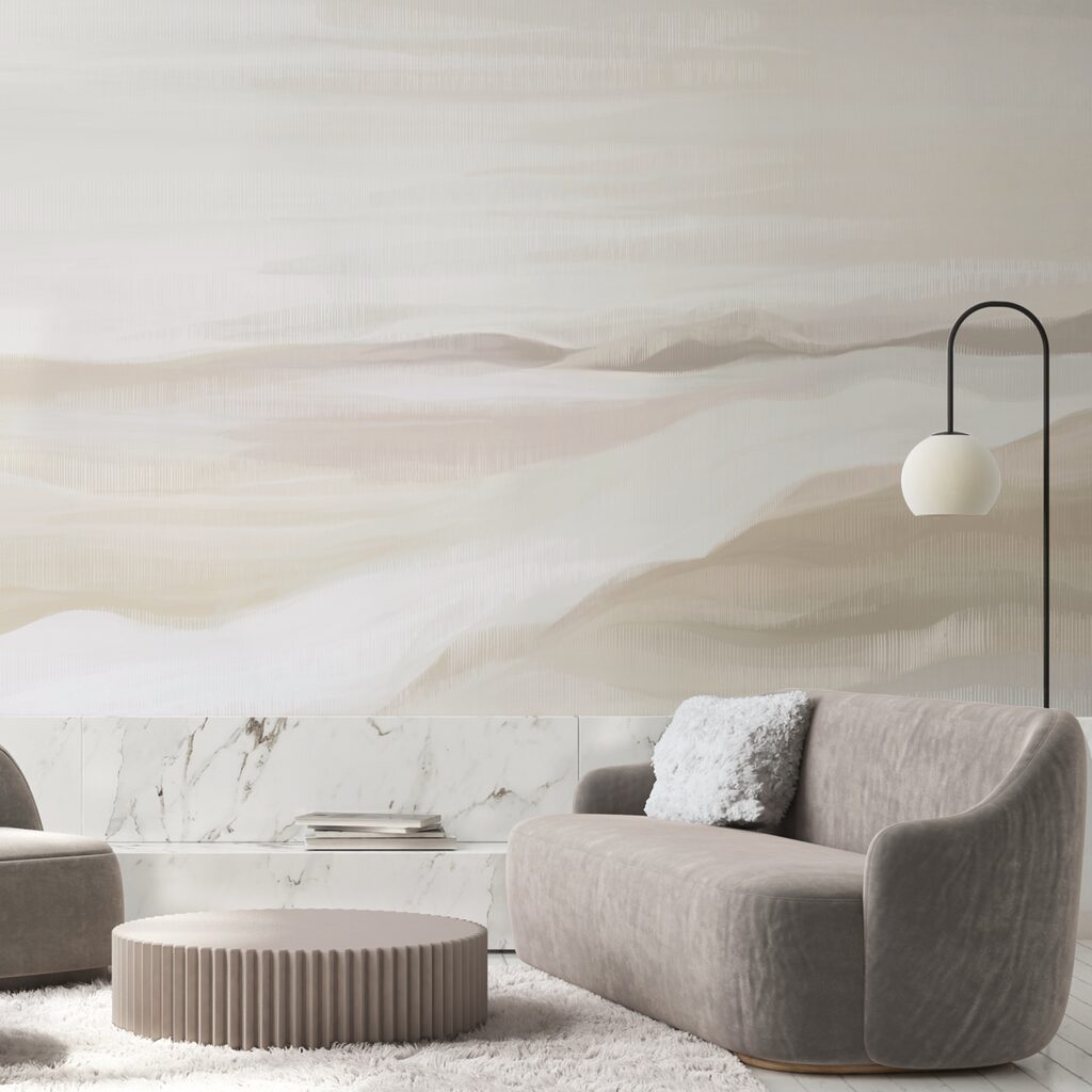 Pictură a unui peisaj deșertic