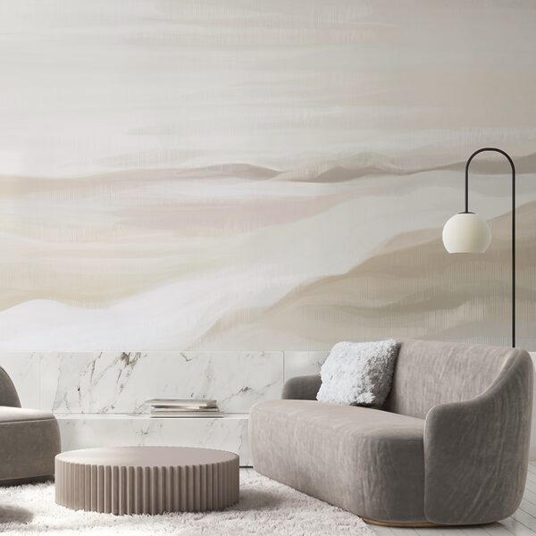 Pictură a unui peisaj deșertic