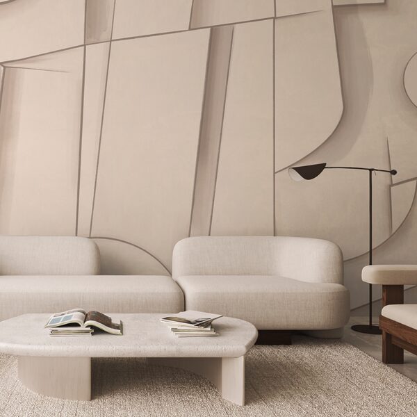 Forme abstracte în nuanțe moi Forme abstracte în nuanțe moi