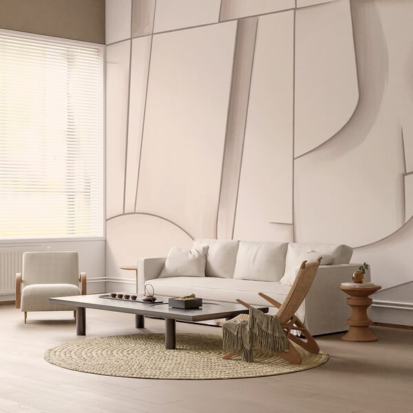 Forme abstracte în nuanțe moi Forme abstracte în nuanțe moi