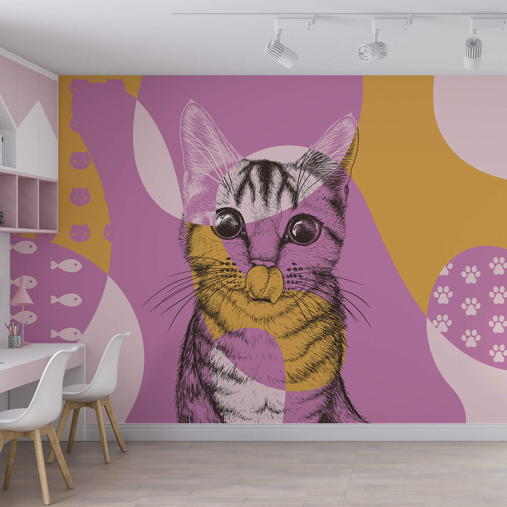 Pisică cu nas de șoarece