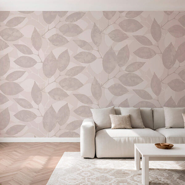 Model de frunze pe fond alb