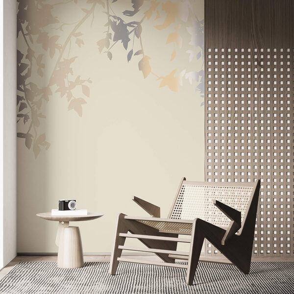 Ramuri de copac cu frunze