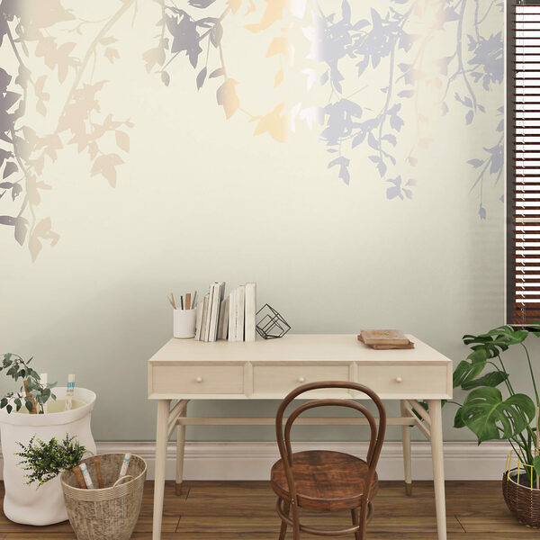 Ramuri de copac cu frunze