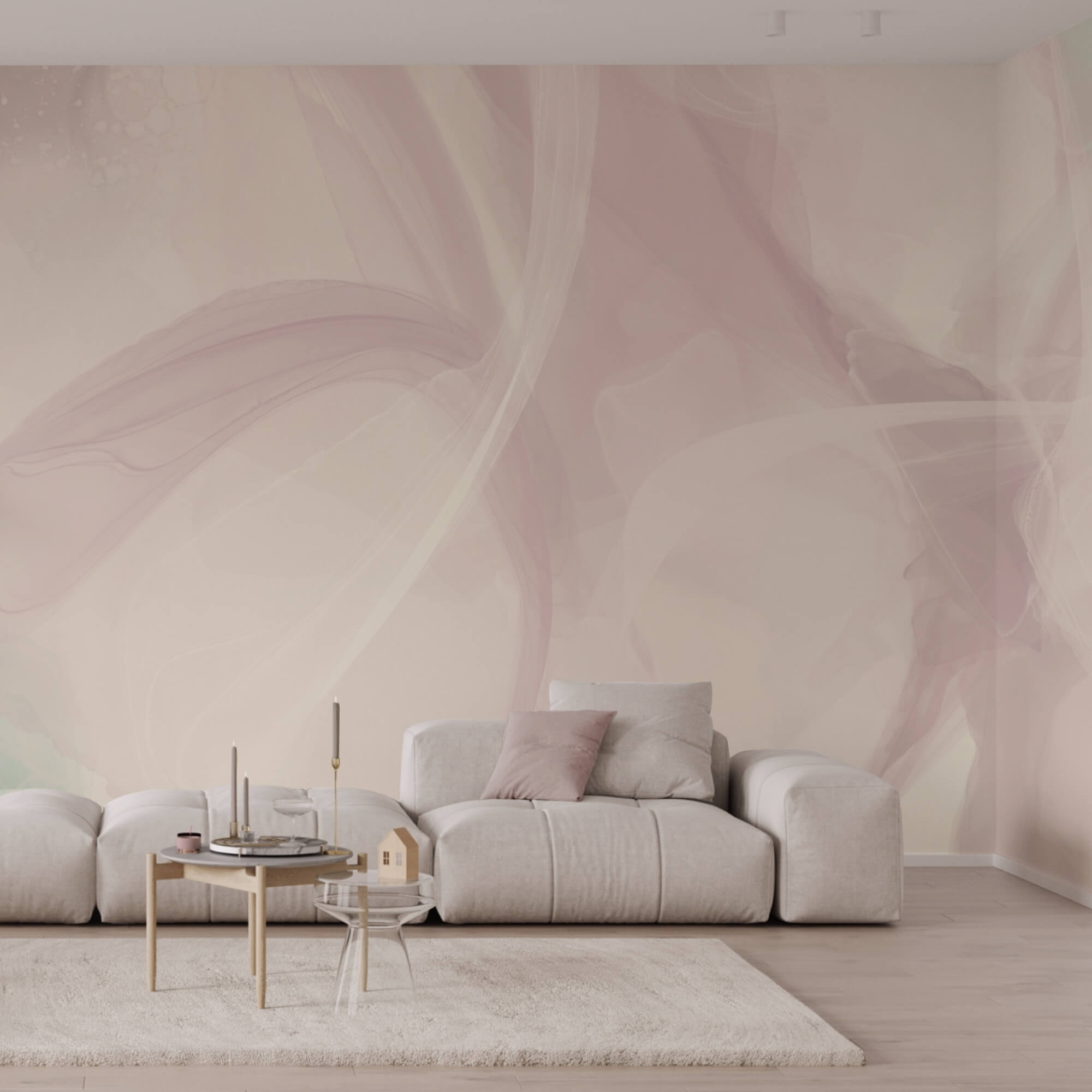 Nuanțe delicate care se îmbină într-o armonie delicată