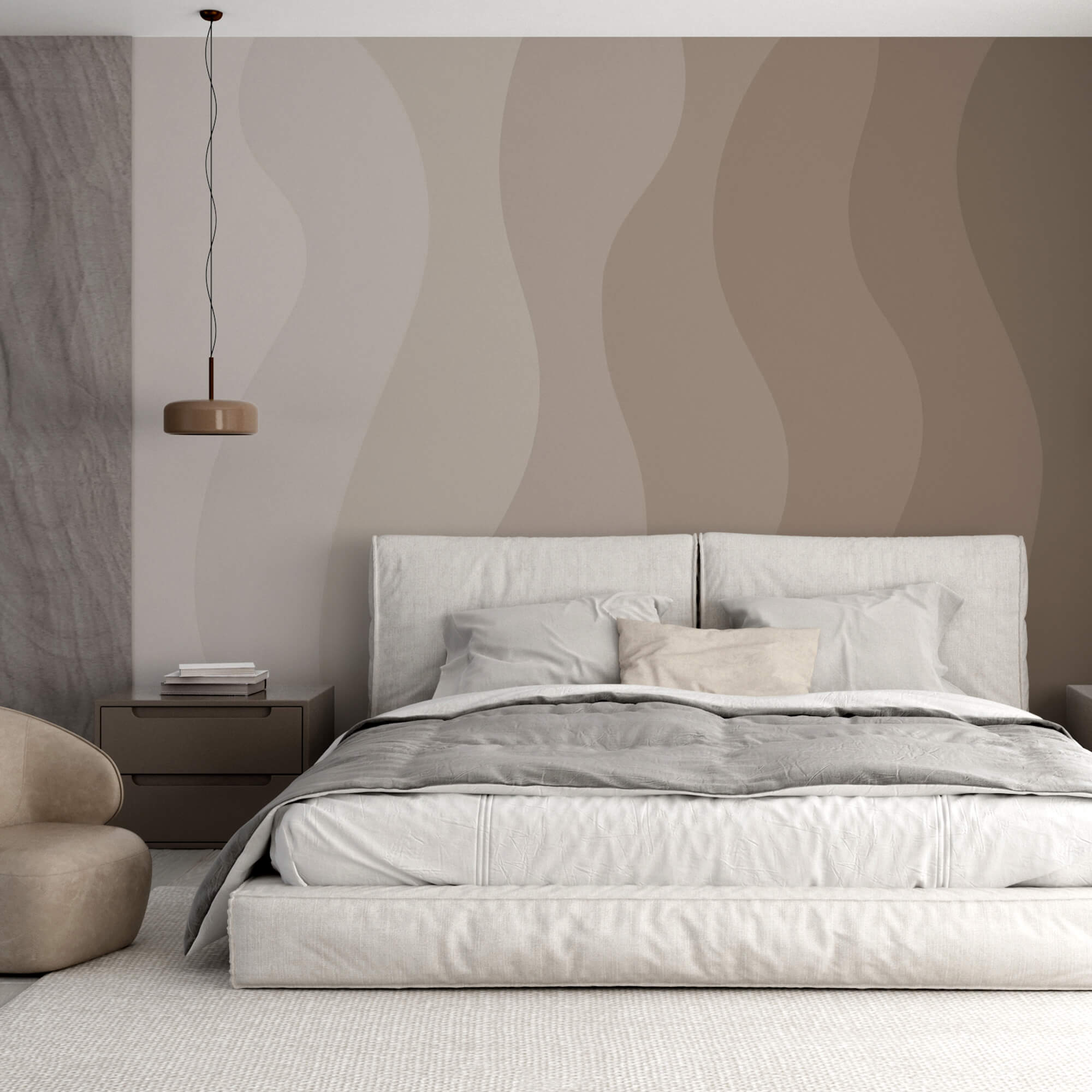 Valuri armonioase de culori delicate