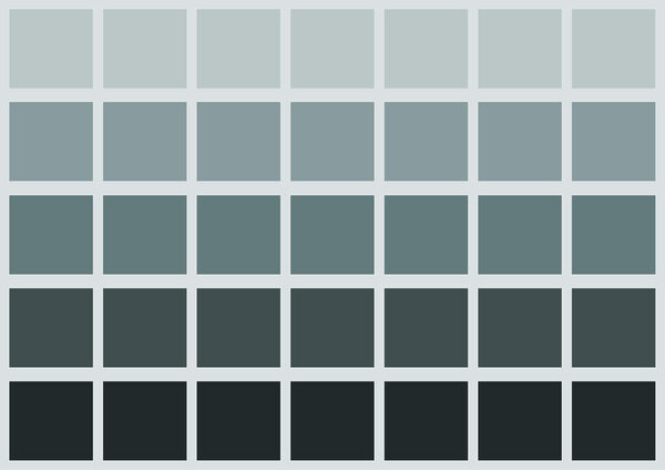 Grey squares with black squares