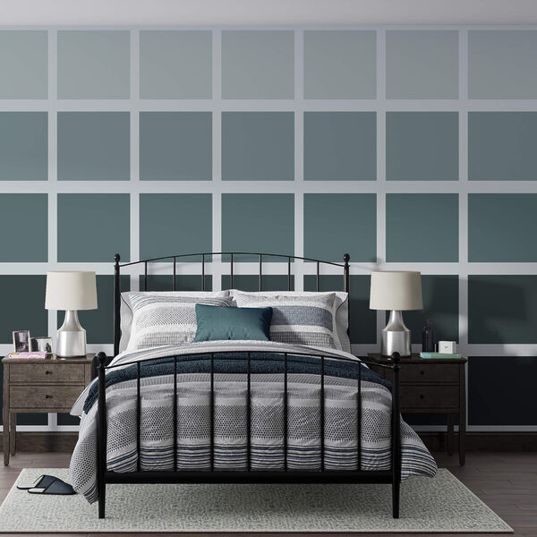 Pătrate gri cu pătrate negre