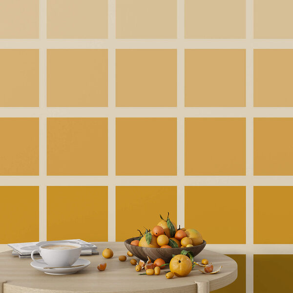 Pătrate galbene și maro Pătrate galbene și maro