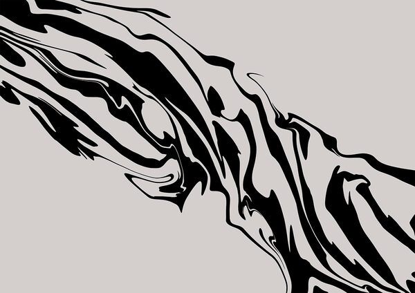 Black and white swirly pattern