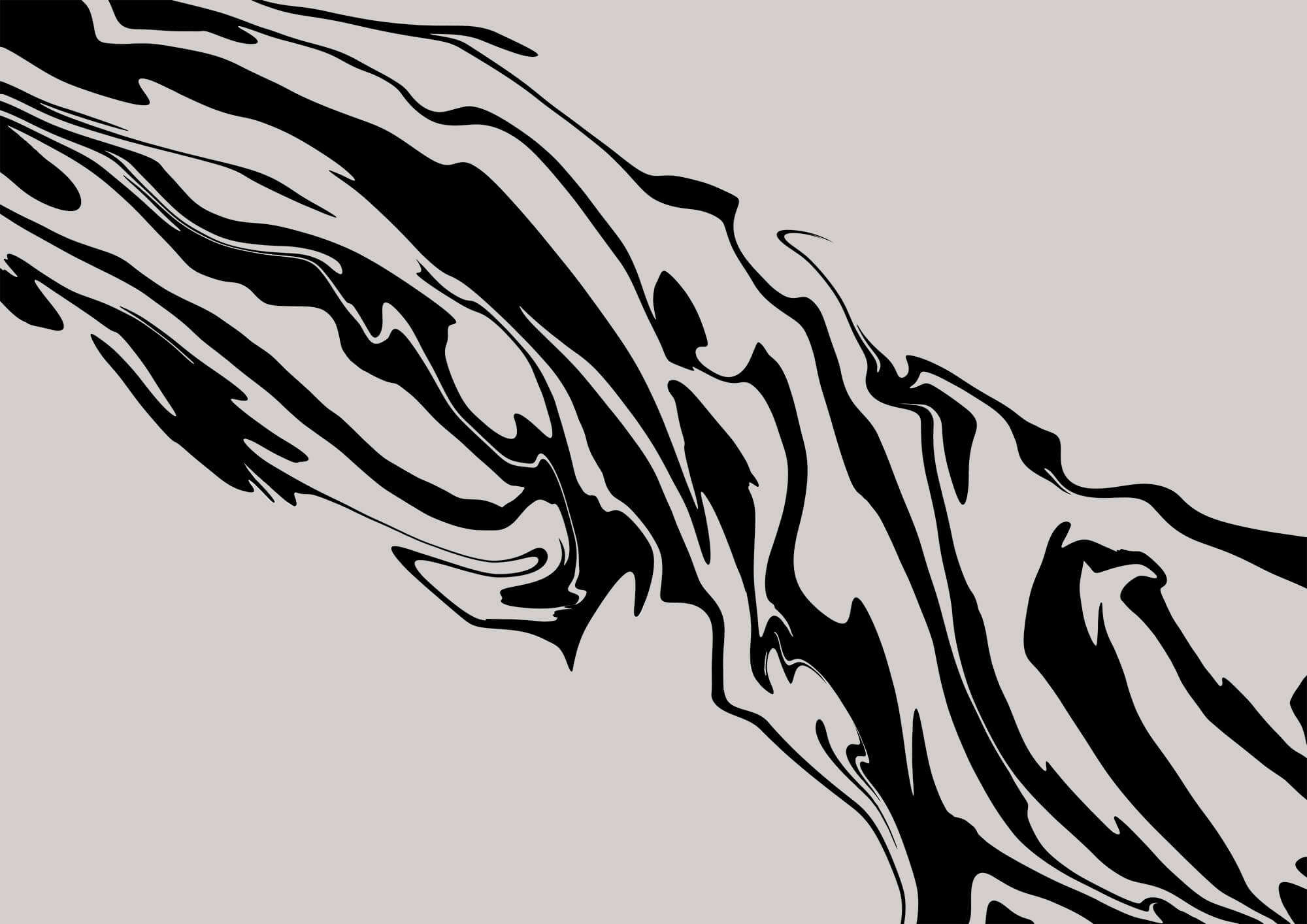 Black and white swirly pattern