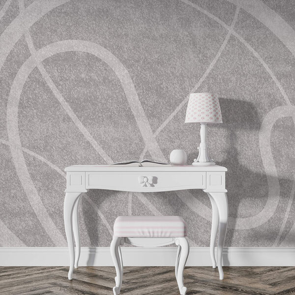 Design abstract gri și alb