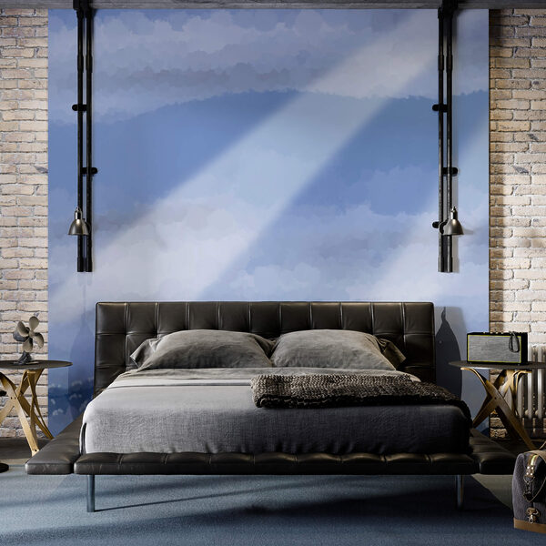 Nori și raze de lumină pe cer Nori și raze de lumină pe cer