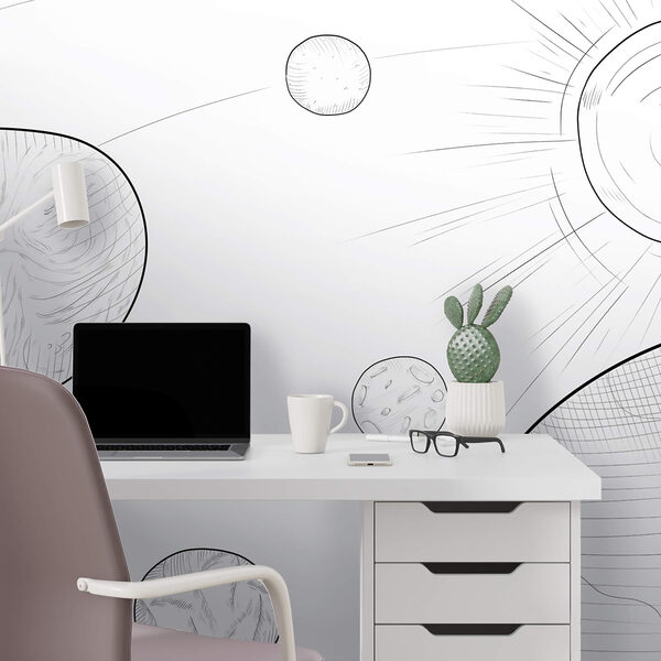 Desenul planetelor și al soarelui Desenul planetelor și al soarelui