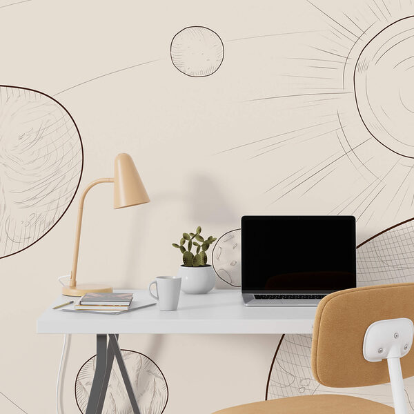 Desenul soarelui și al pământului