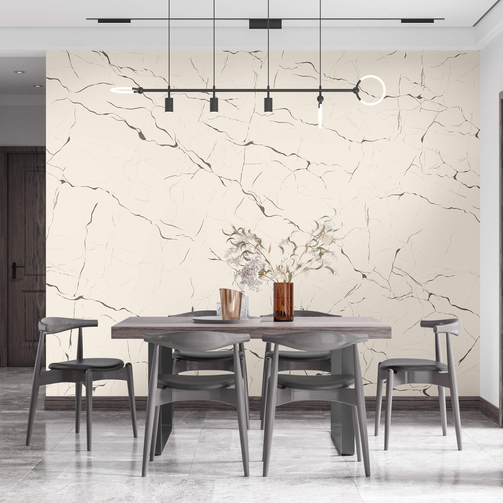 Suprafață albă cu crăpături