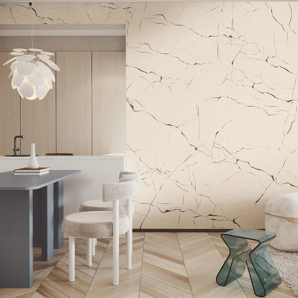 Suprafață albă cu crăpături