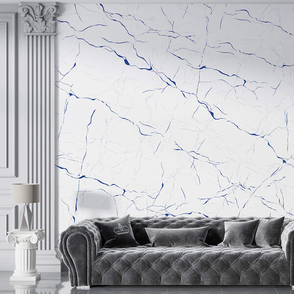 Suprafață albă cu linii albastre Suprafață albă cu linii albastre