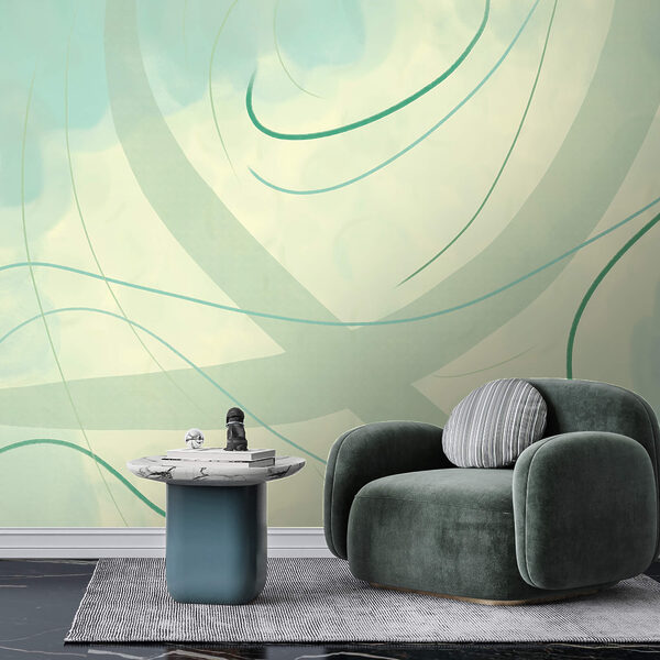 Vârtejuri delicate de culoare și formă