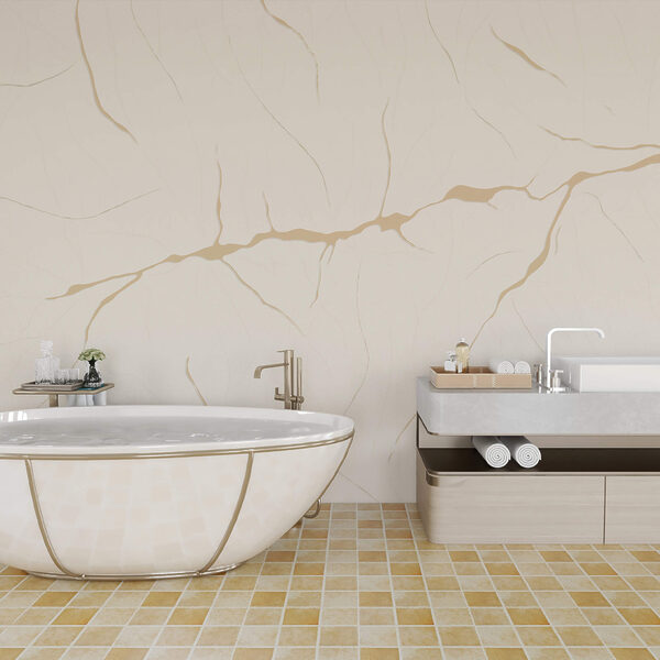 Suprafață albă cu fisuri