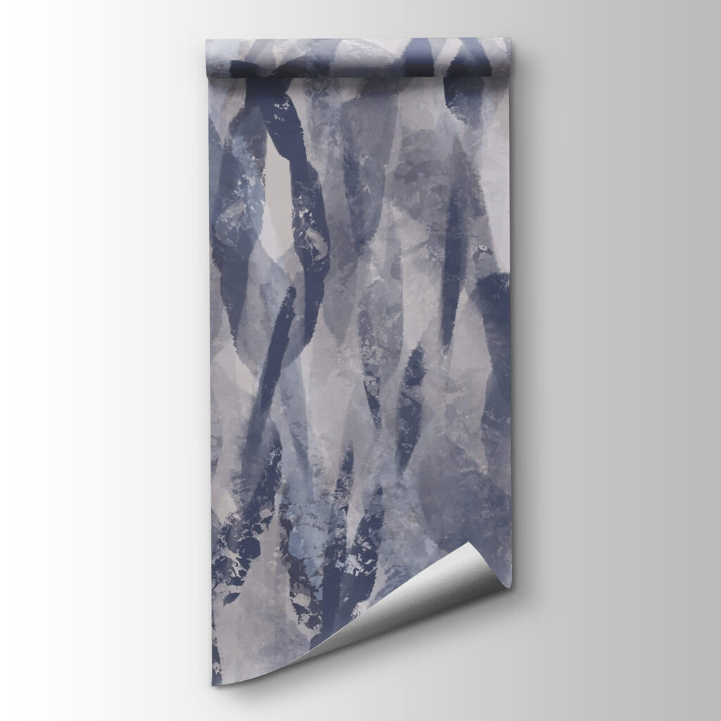 Flowing patterns in cool tones Flowing patterns in cool tones