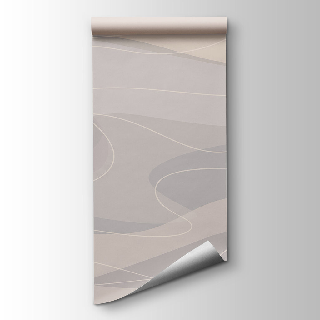 White and gray background with lines