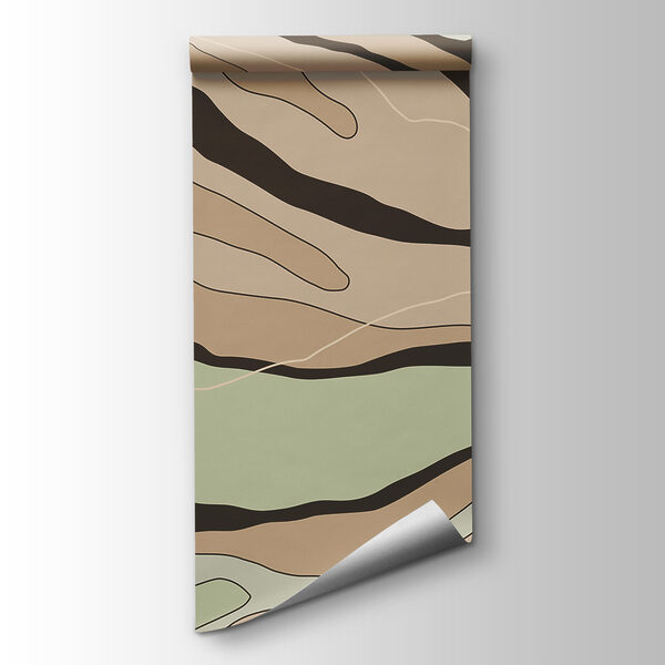 Abstract lines in warm earth tones Abstract lines in warm earth tones