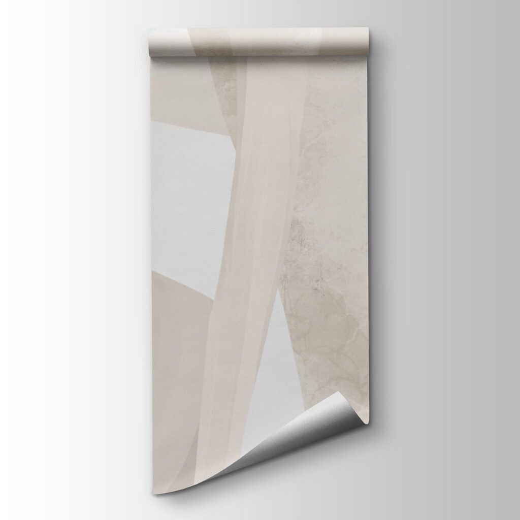 Abstract shapes in soft colors