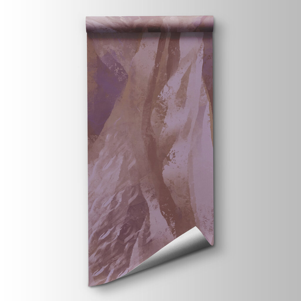 Flowing colors in soft hues Flowing colors in soft hues