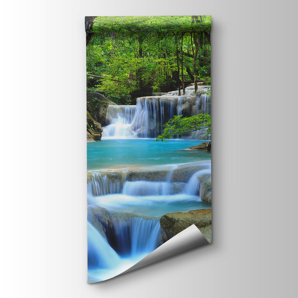 Waterfall in a forest