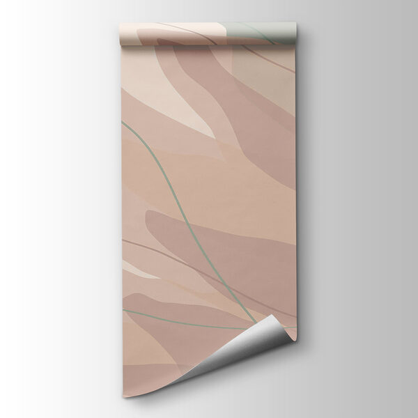 Soft hues and flowing shapes unite