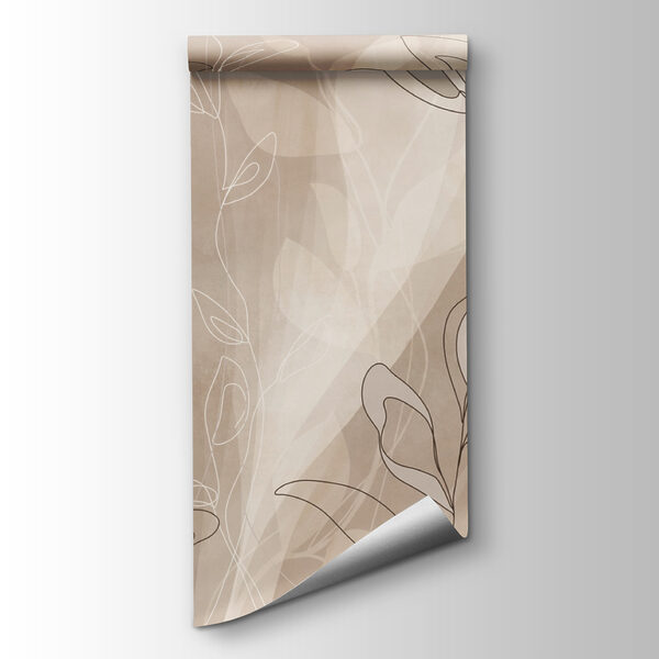 Soft lines on a gentle background