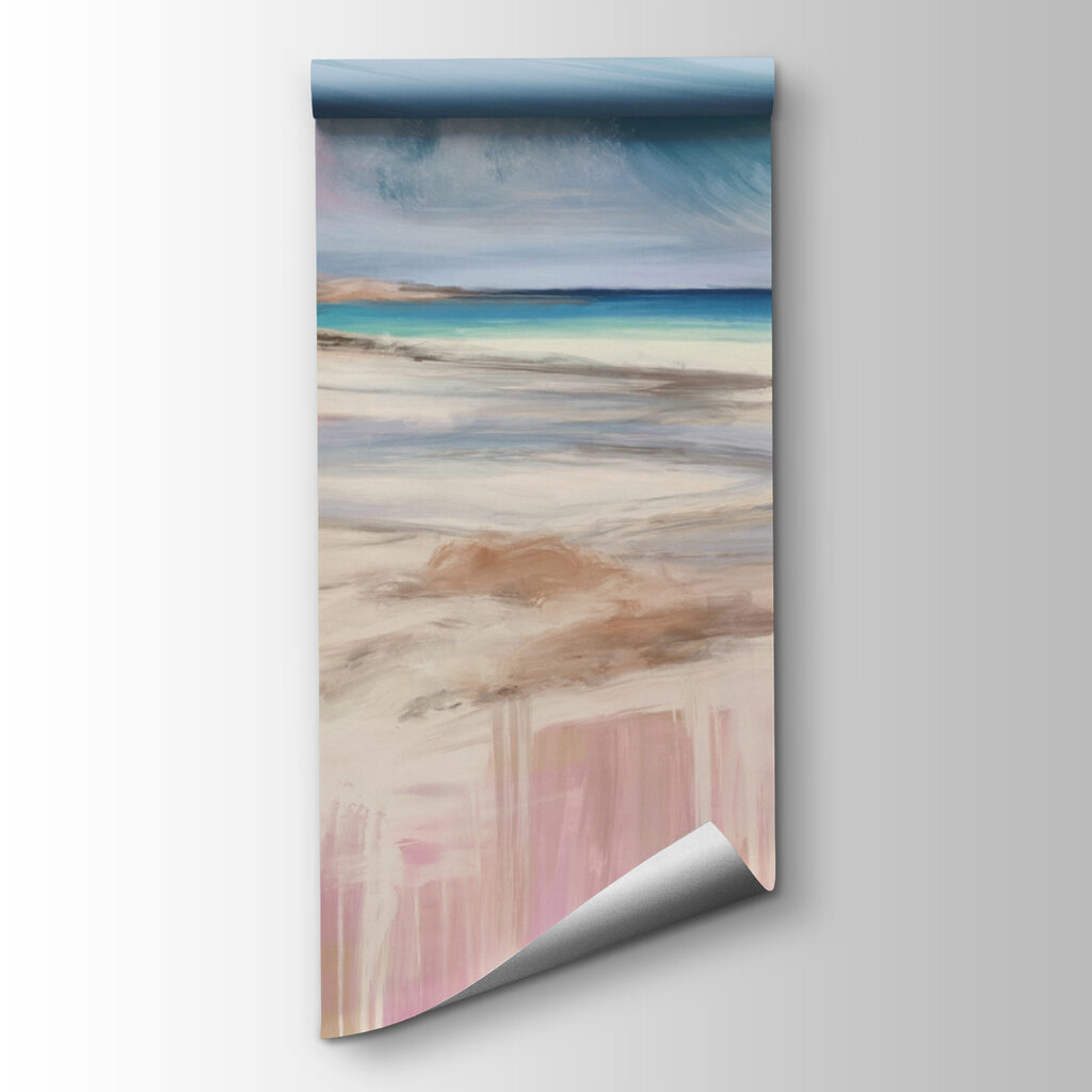 Painting of a beach