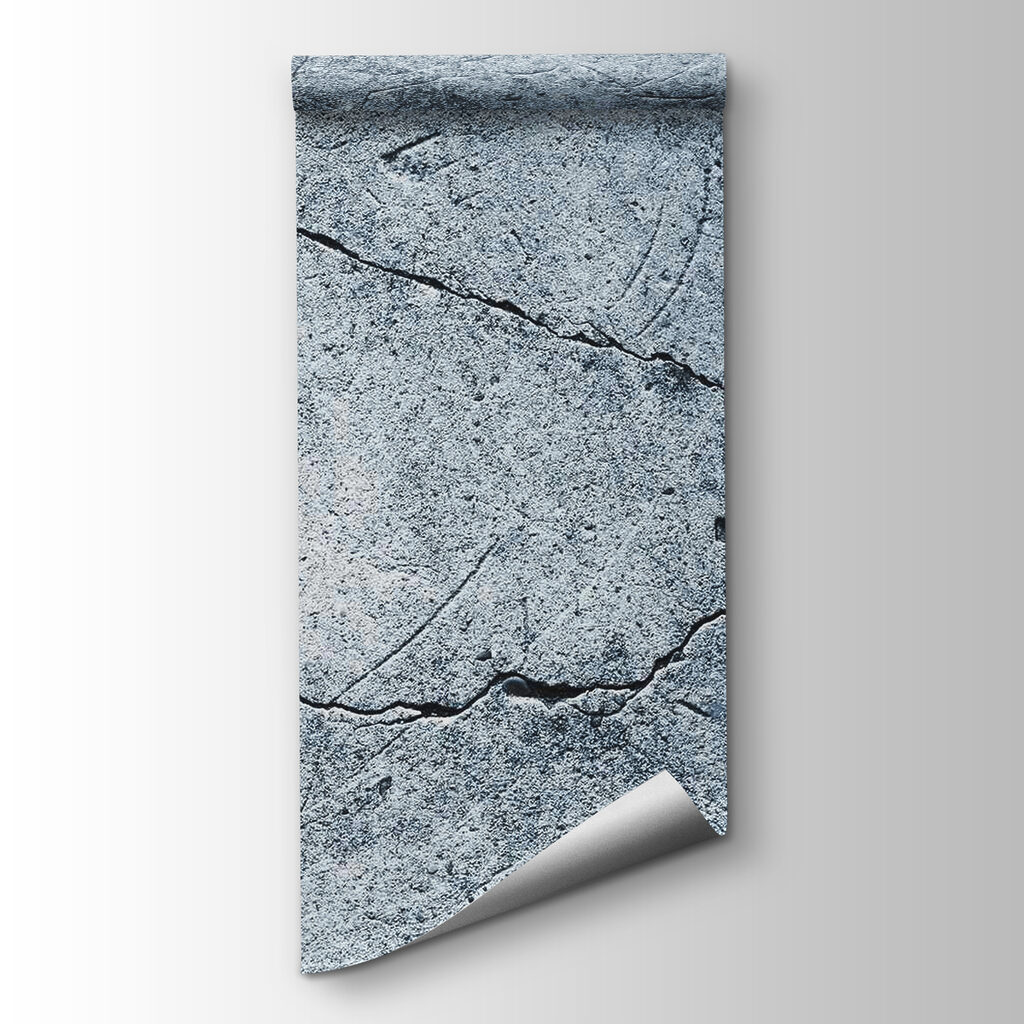 Cracked surface with unique texture