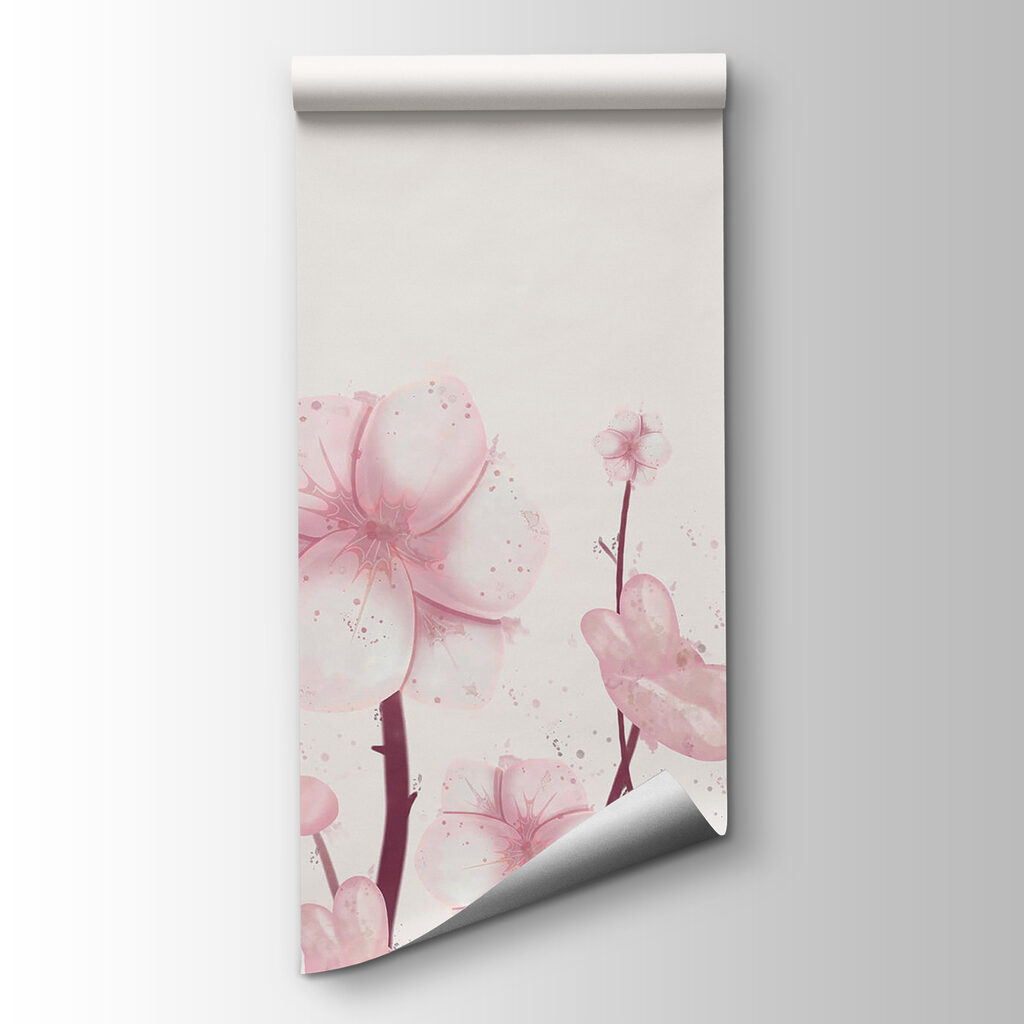 Group of pink flowers Group of pink flowers