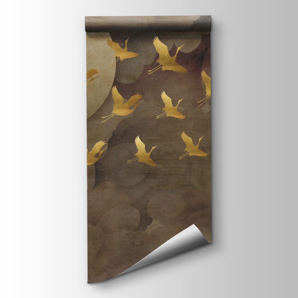 Group of birds flying in the sky