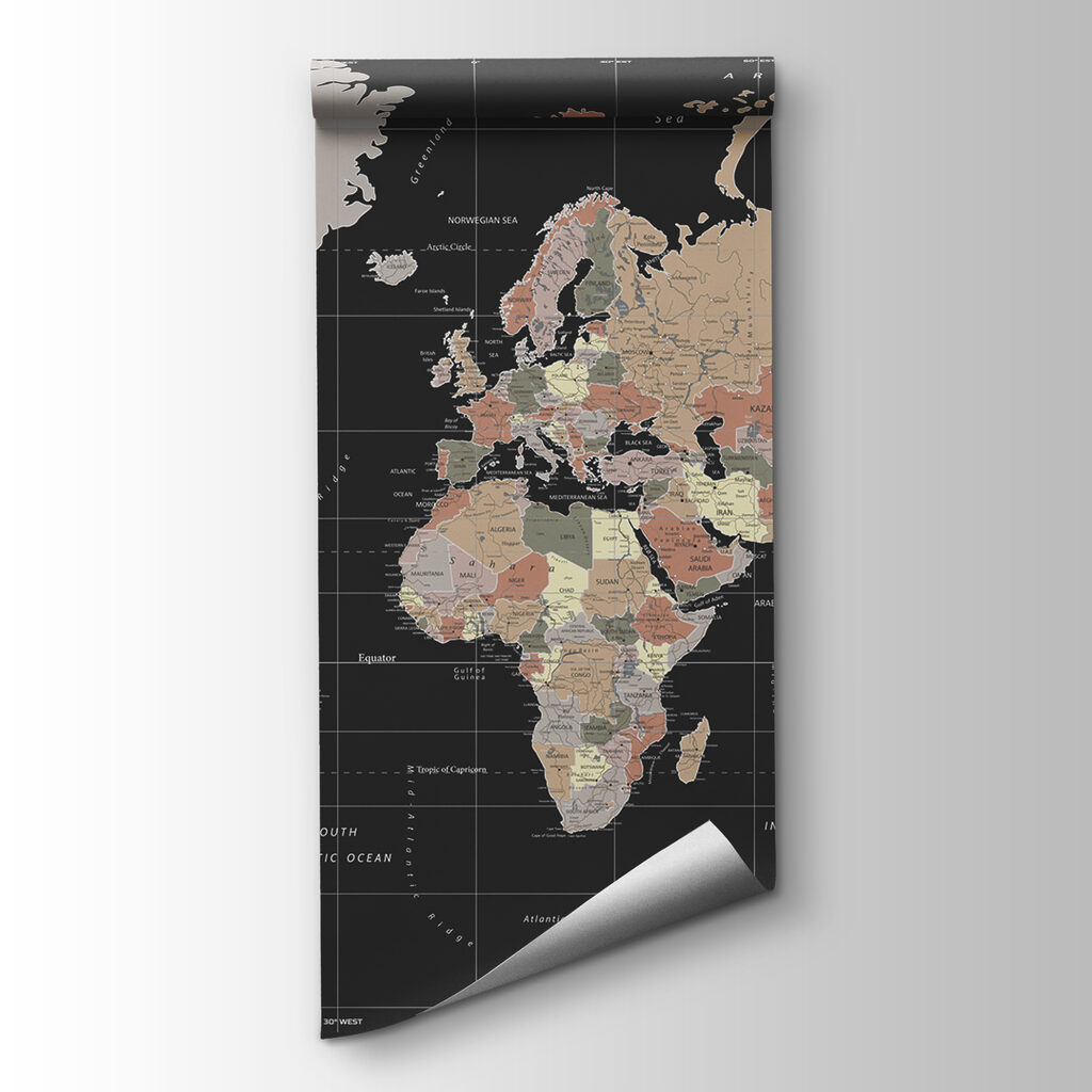 A map of the world