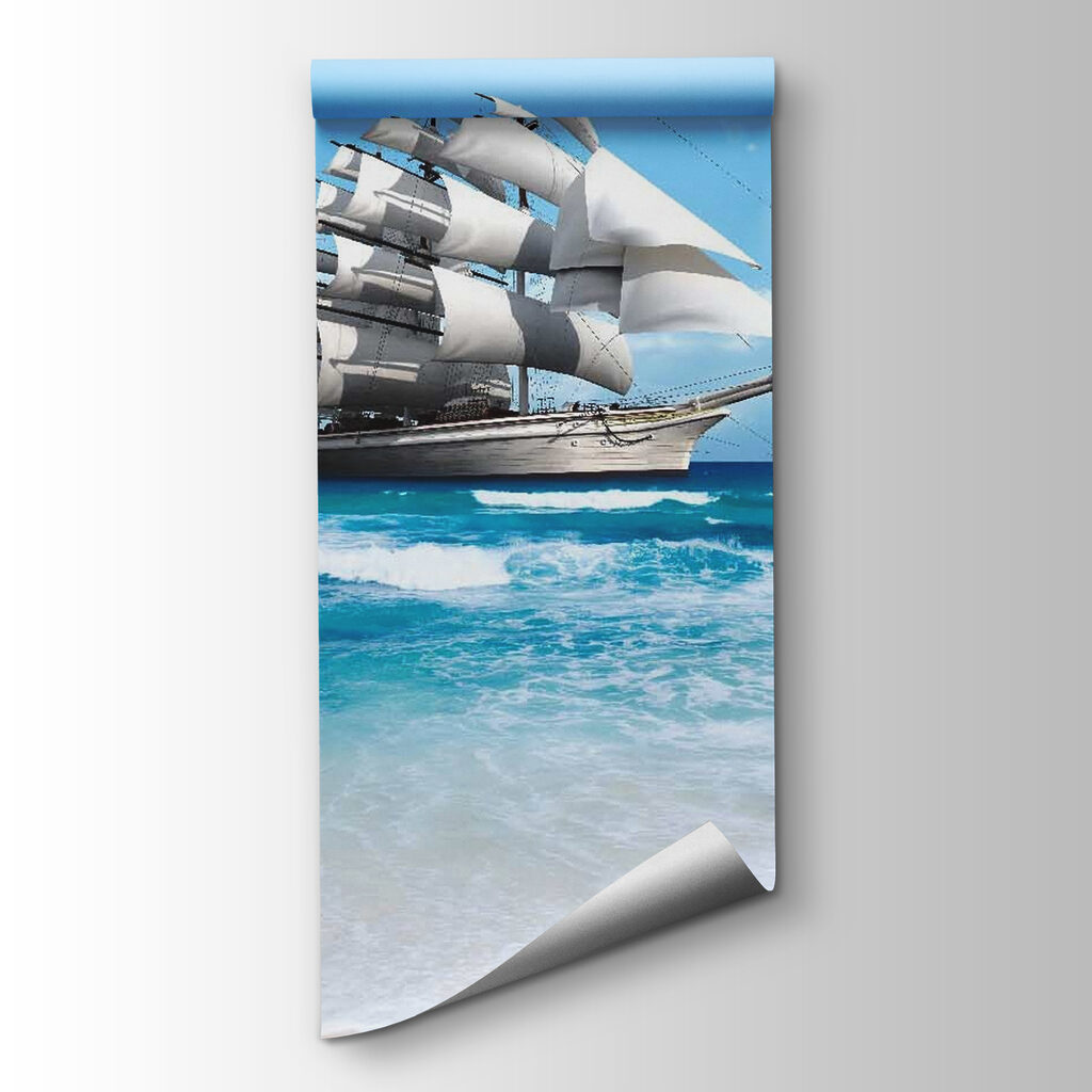 Sailboat in the ocean