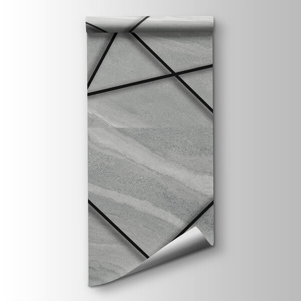 Black lines on a white surface