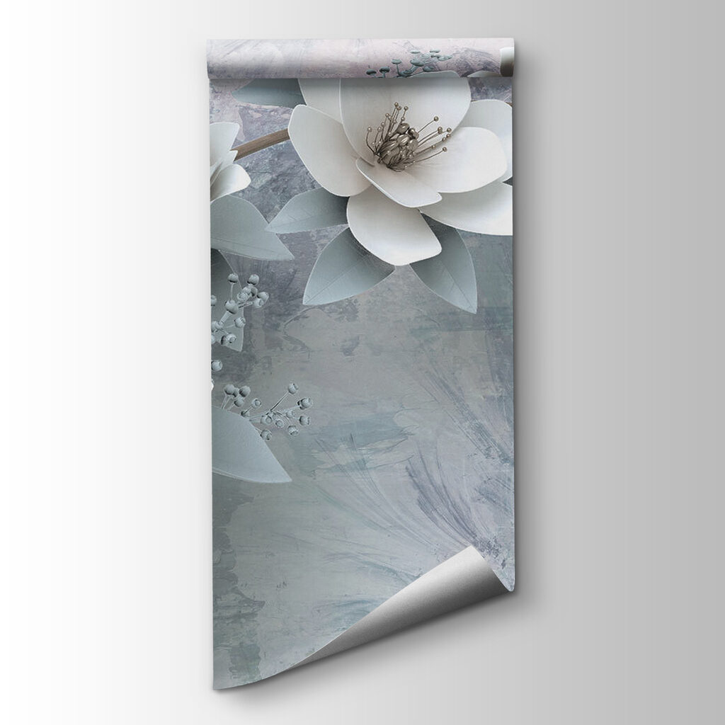 White flowers on a branch