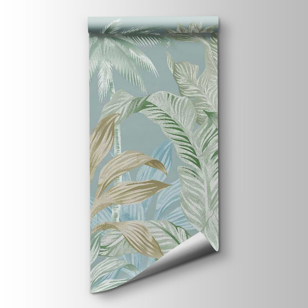 Wallpaper with palm trees