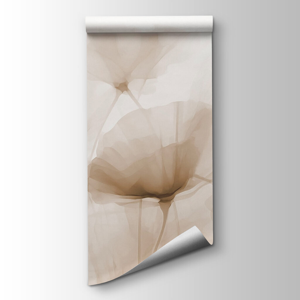 Group of flowers on a white background