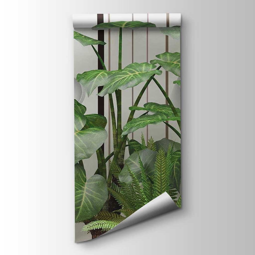 Plant with green leaves Plant with green leaves