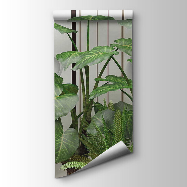 Plant with green leaves Plant with green leaves