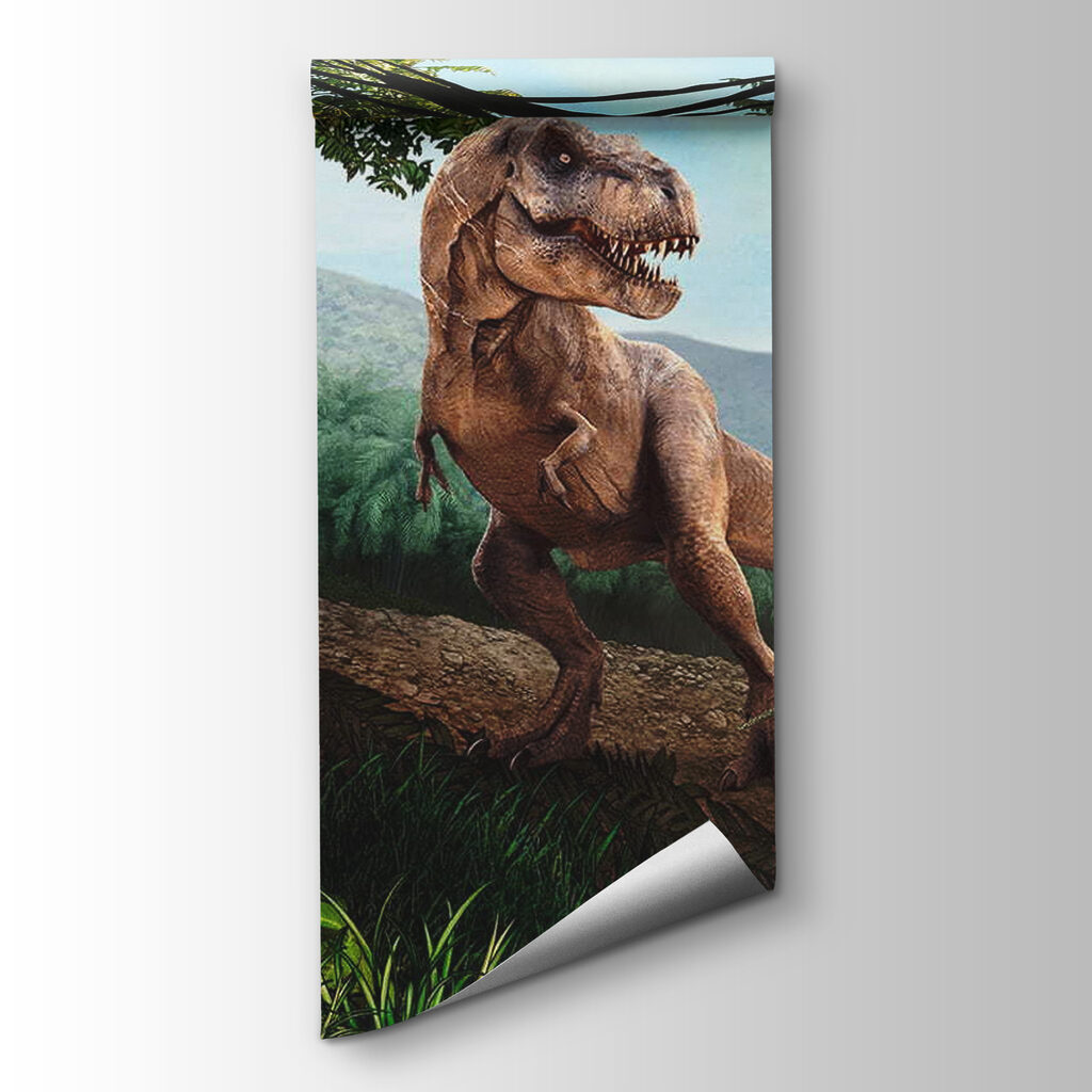 Dinosaur in a forest