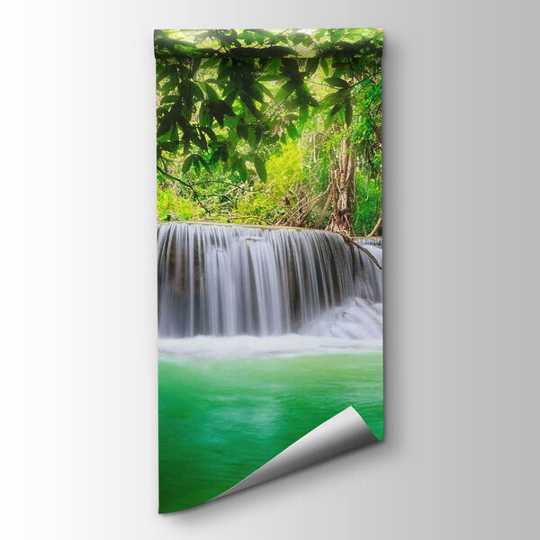 Waterfall in a forest