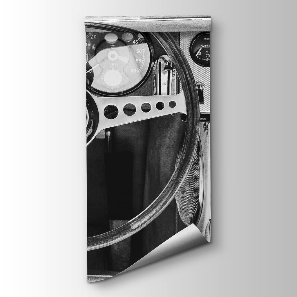 The interior of a car