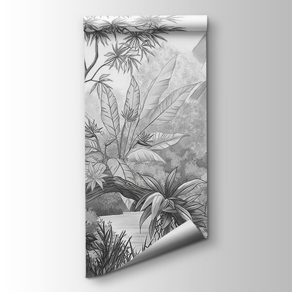 Drawing of a forest