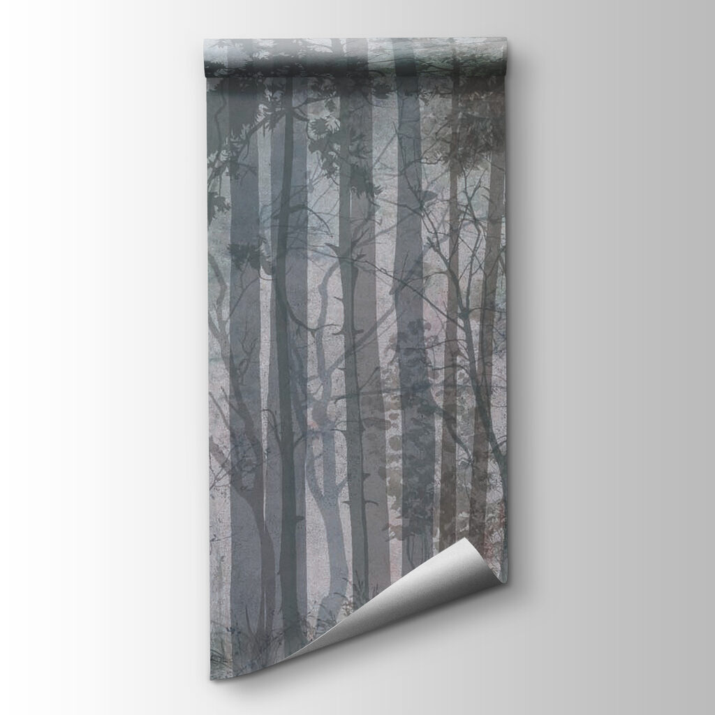 Group of trees in a forest